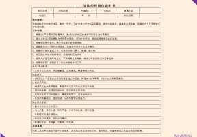 采购经理岗位说明书