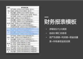 财务报表-适用执行《企业会计准则》的保险公司模板