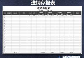 进销存报表