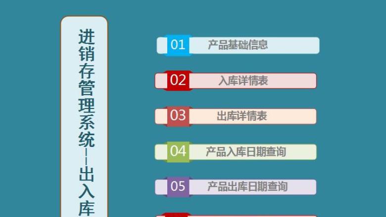 进销存系统-出入库存