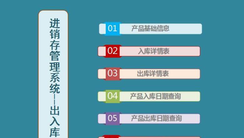 进销存系统-出入库存