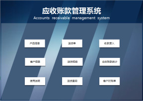 应收账款管理系统（客户对账单，明细查询）