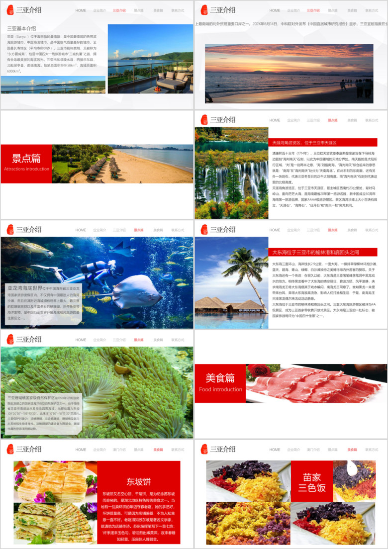 海南三亚旅游公司简介三亚介绍ppt