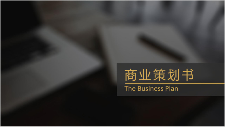IOS精美商务风项目策划ppt设计