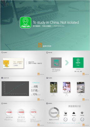 网络服务企业精品商业计划书ppt