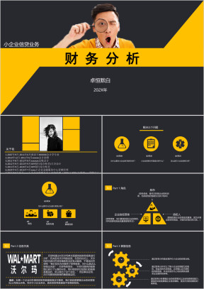 小企业信贷业务财务分析ppt
