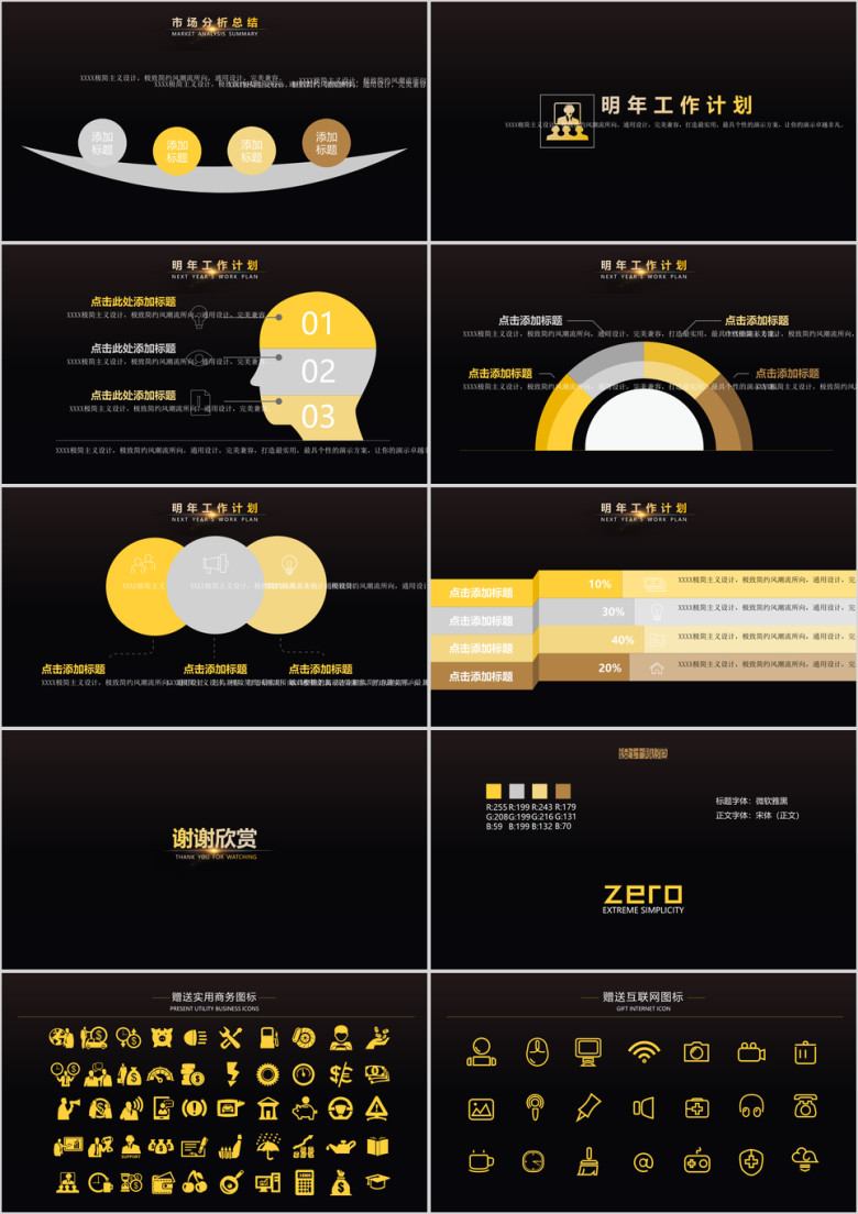 年终总结报告ppt