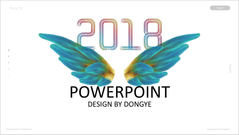 美式风格商务ppt模板