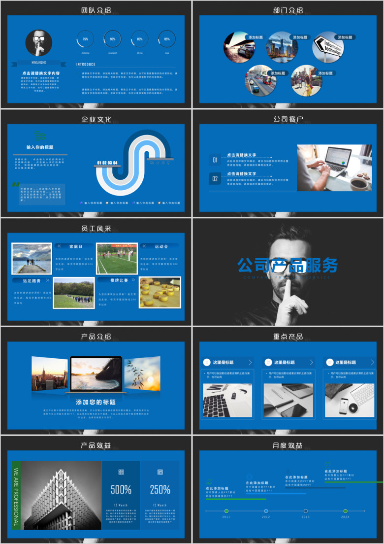 公司培训ppt大全 培训专用ppt模板