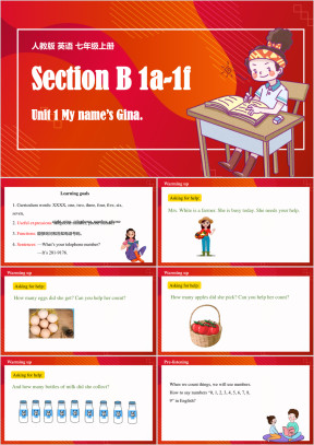 七年级英语上册课件Unit1SectionB1a1f