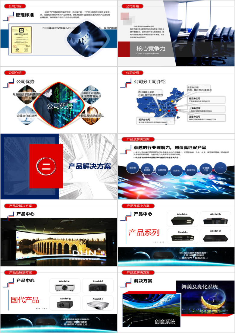 企业介绍公司宣传产品发布ppt