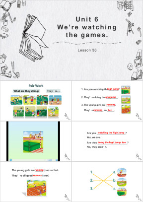 小学英语人教版五年级下册《Unit6Lesson36》课件