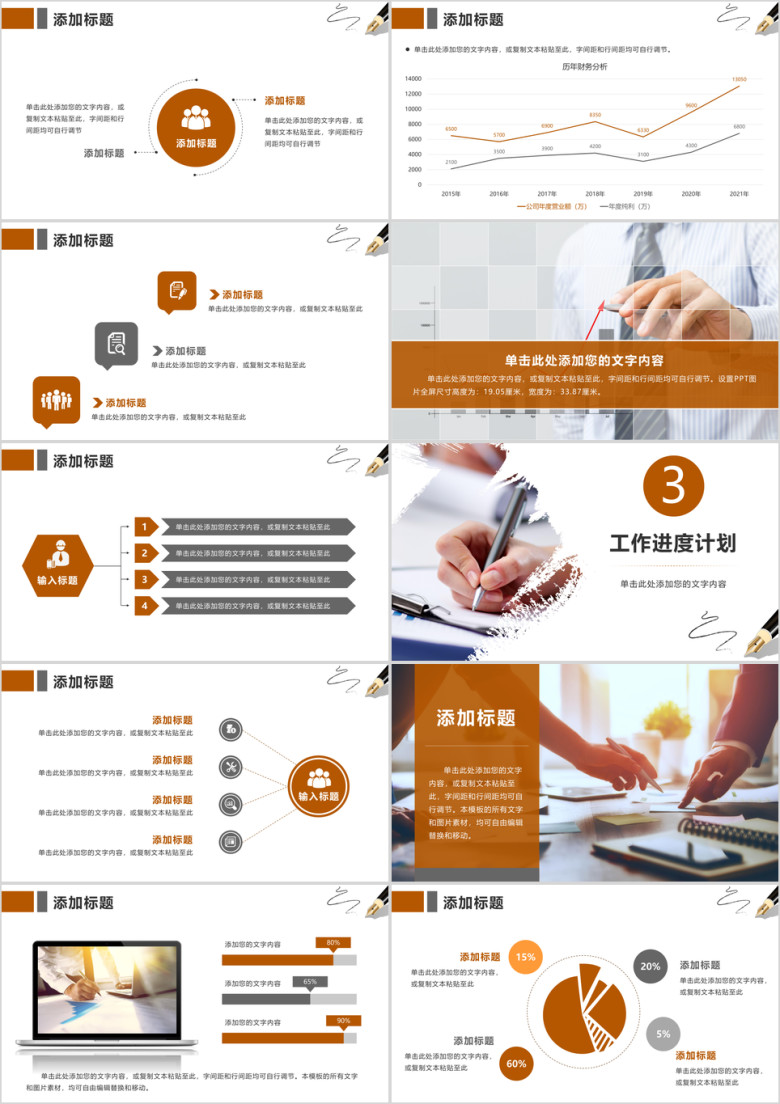 工作总结述职报告年中总结计划年终工作计划ppt