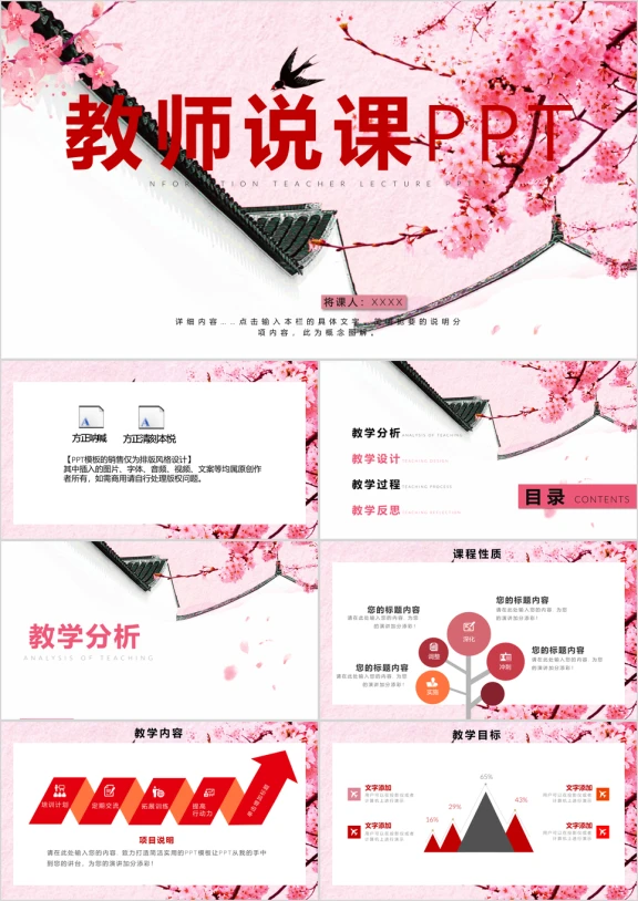 教师说课信息化教学设计教师教学ppt
