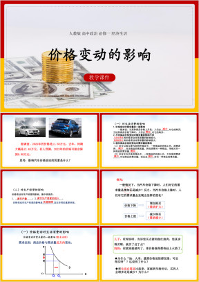 高中思想政治人教版必修一《价格变动的影响》课件