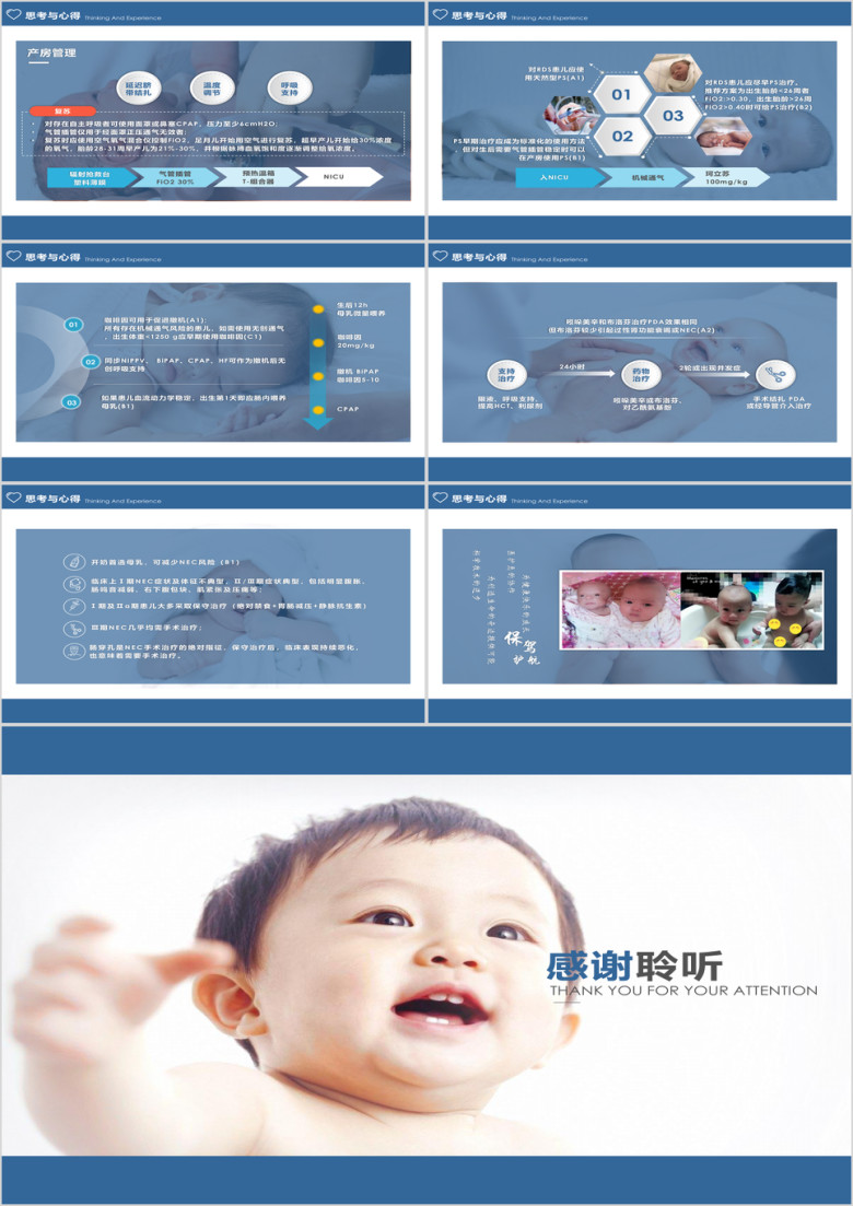 清新简约医学医疗护士病例分享ppt