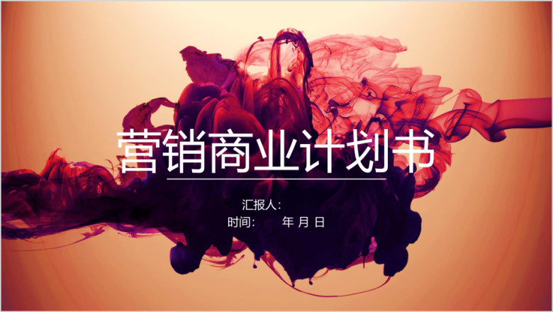 女性营销项目策划书ppt