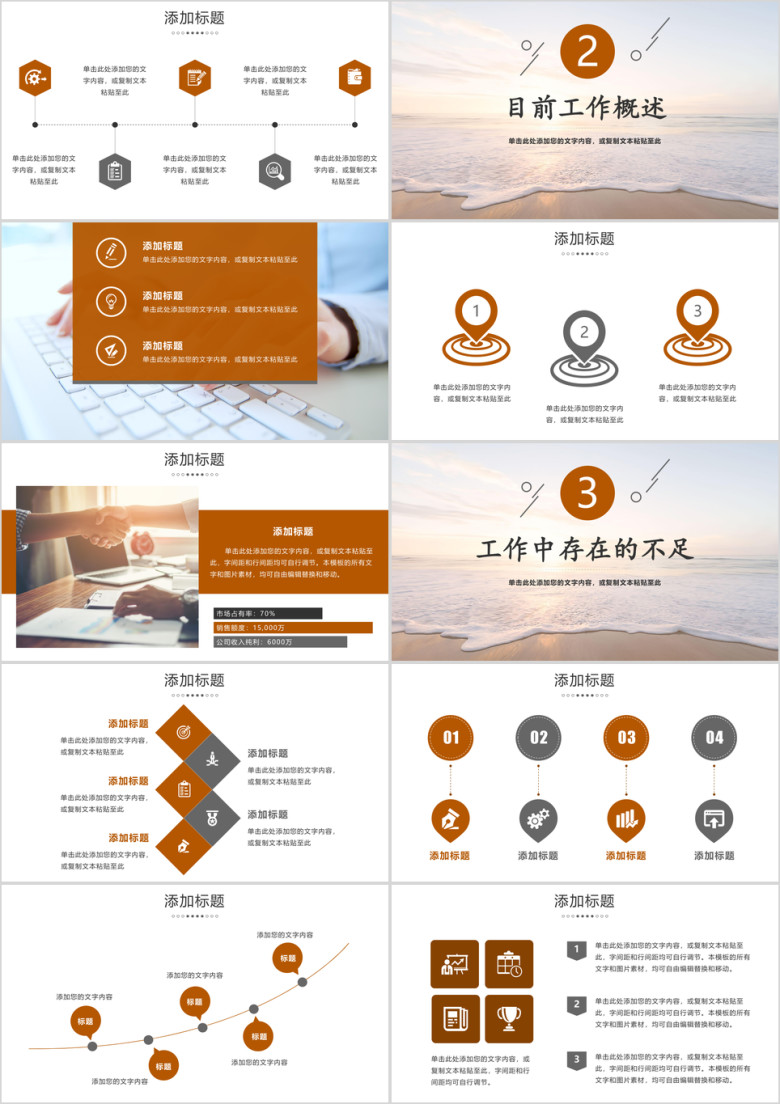 转正晋升述职报告个人工作计划总结汇报ppt