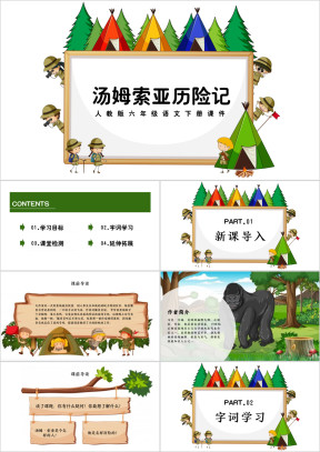 汤姆索亚历险记语文教学课件