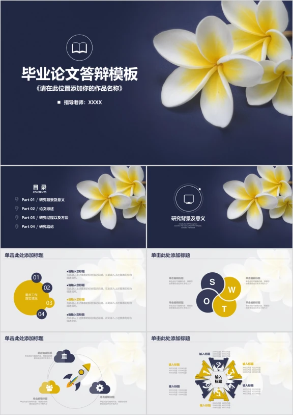 稳重毕业论文答辩ppt