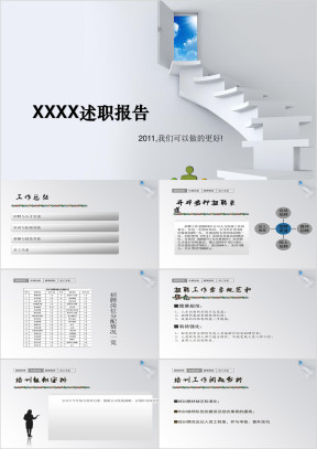 人力资源部门述职报告ppt