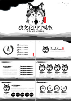 企业狼文化狼团队ppt