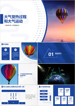人教版高中地理必修一大气受热过程和大气运动课件