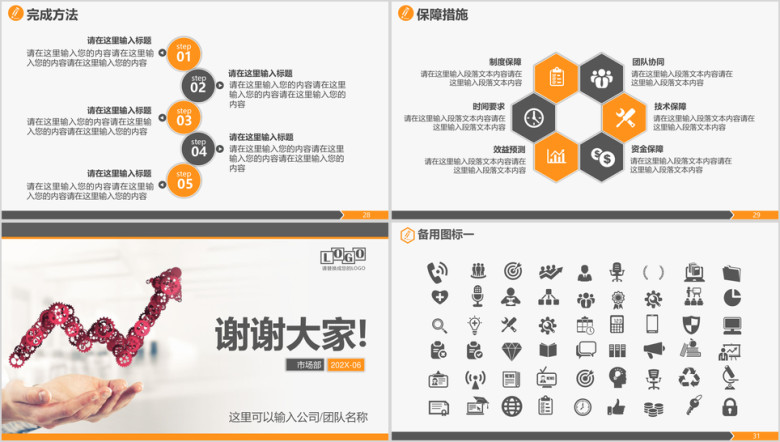 业绩上升工作总结工作计划年狗年工作报告ppt