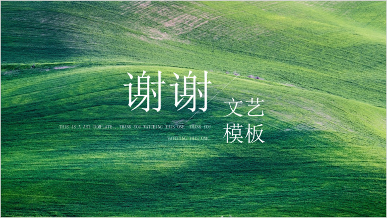 轻奢时尚派淡雅ppt