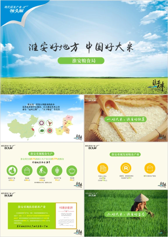农业粮食局供销社产品宣传产品介绍工作汇报ppt