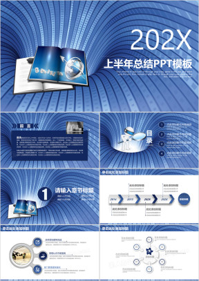 年度商务工作总结计划汇报ppt