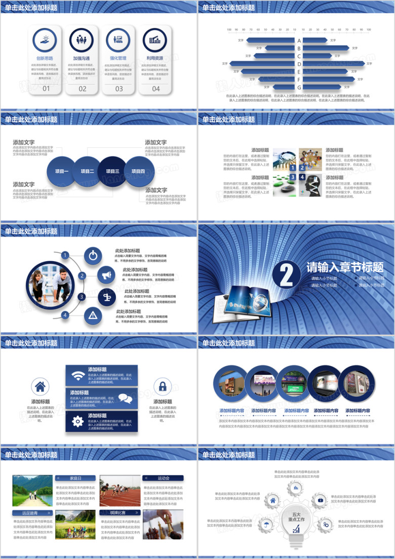 年度商务工作总结计划汇报ppt