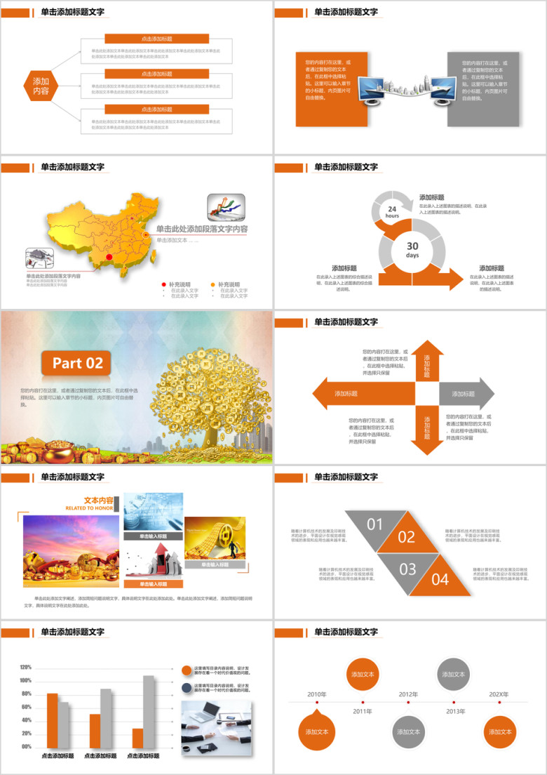 金融行业工作总结报告ppt