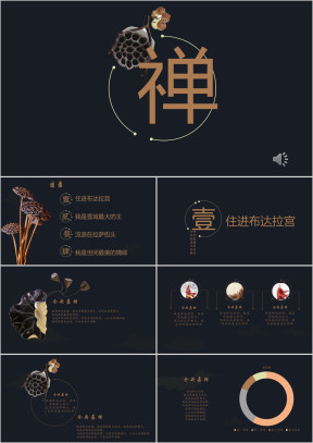 中国汇报模板带视频演示ppt