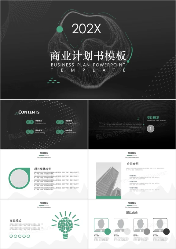 商业计划书SERIES ppt