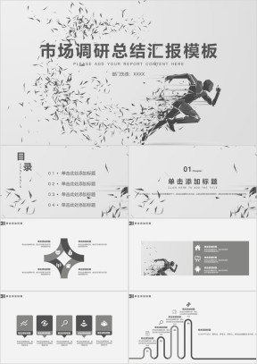 市场调研工作拓展个人总结汇报模板ppt