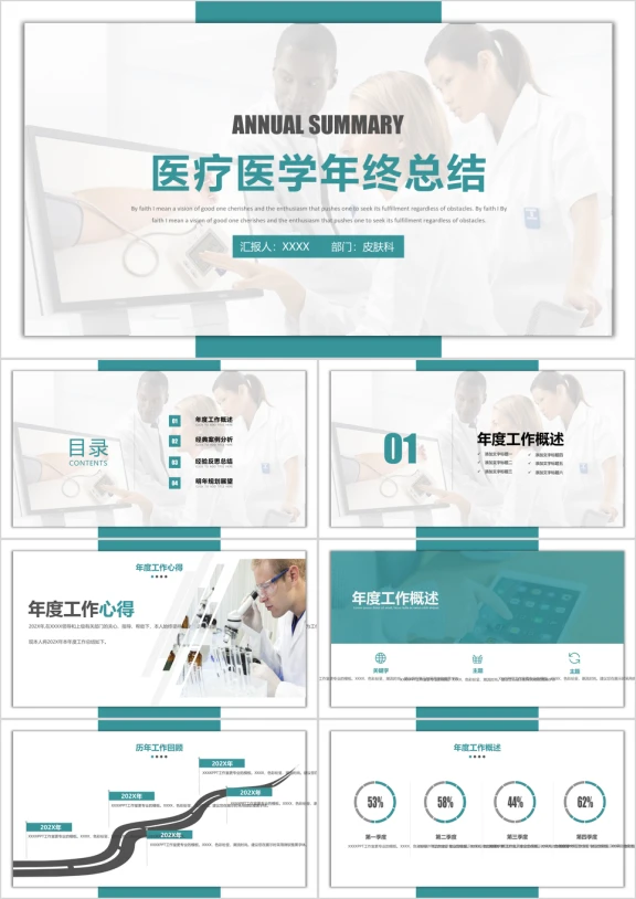 框架完整医学医药总结ppt