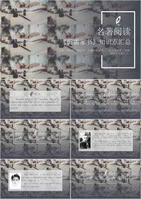 初中语文人教版九年级《傅雷家书考点汇总学习》教育教学课件
