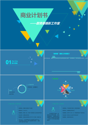 致青春创业计划书ppt