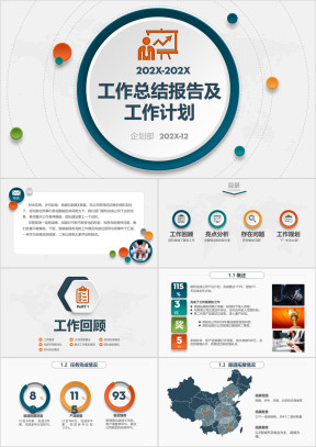 工作总结汇报部门述职工作报告ppt