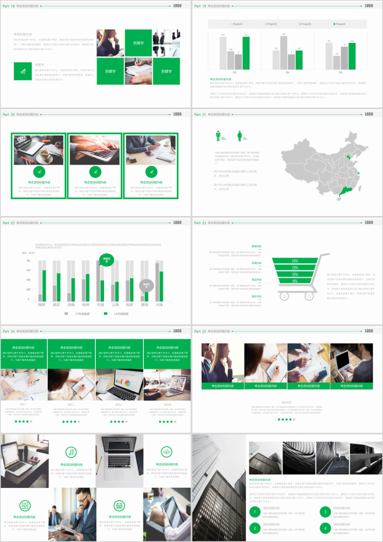工作总结汇报年终总结ppt