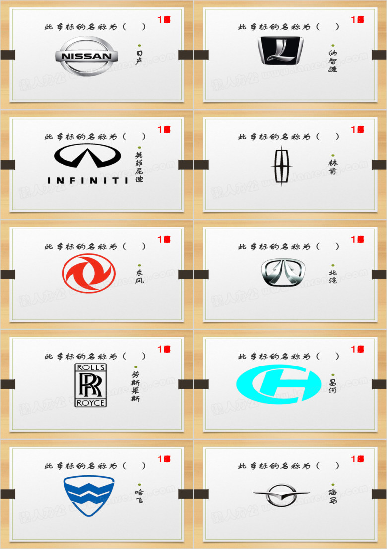 车标抢答竞赛ppt