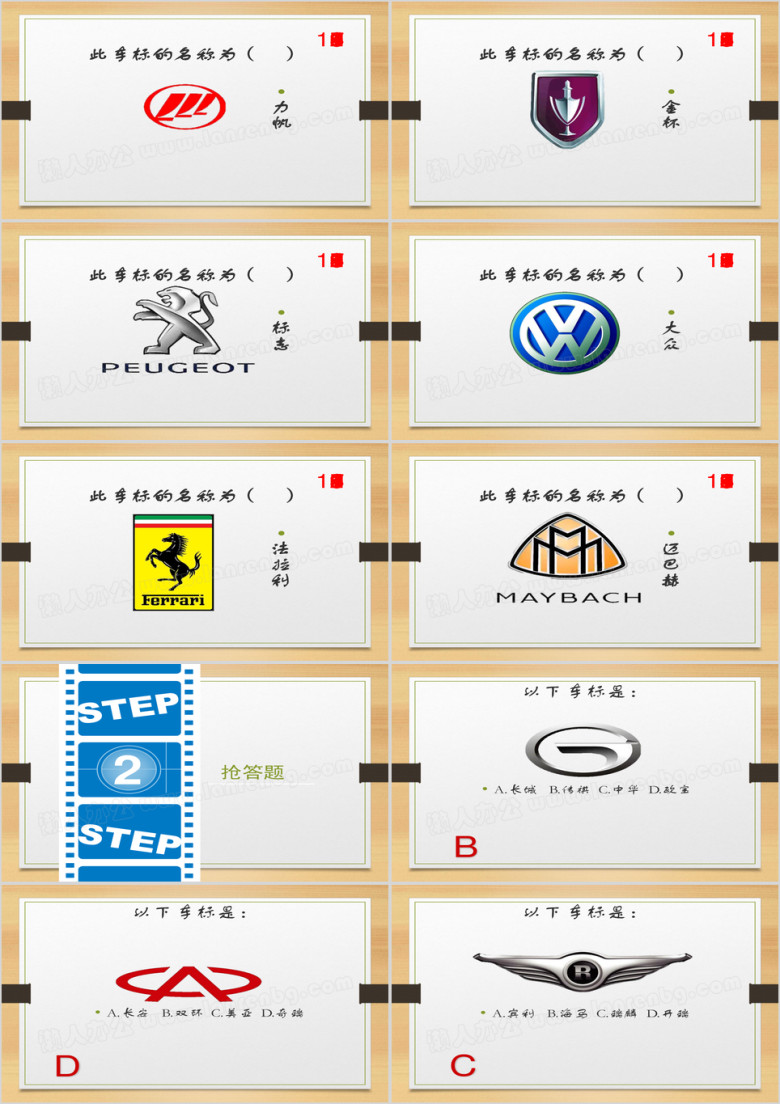 车标抢答竞赛ppt