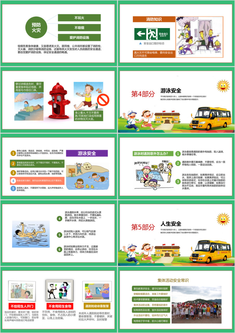 小学生校园安全ppt交通安全主题班会ppt