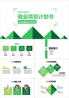 商业项目通用方案书ppt