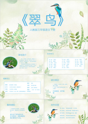 《翠鸟》人教版三年级语文下册