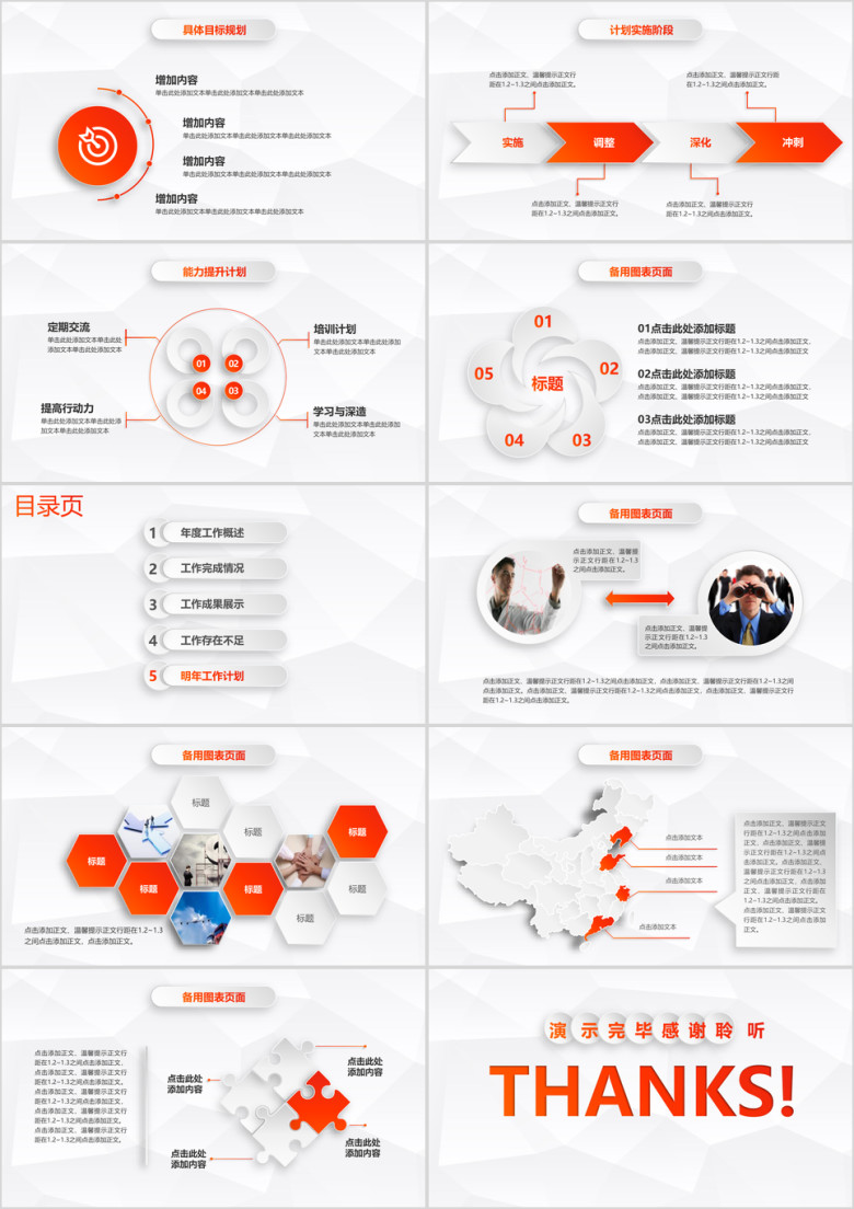 公司年终总结汇报ppt