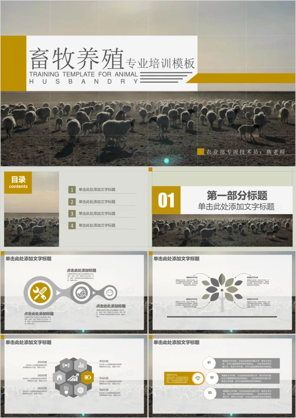 农技专家下乡畜牧养殖专业培训ppt