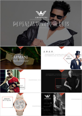 高端奢侈品品牌营销推广策划商业计划书动态ppt