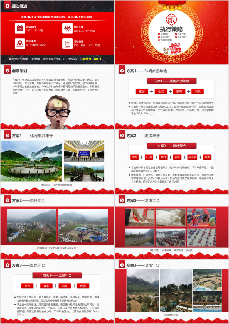 2020鼠年企业年会策划方案ppt